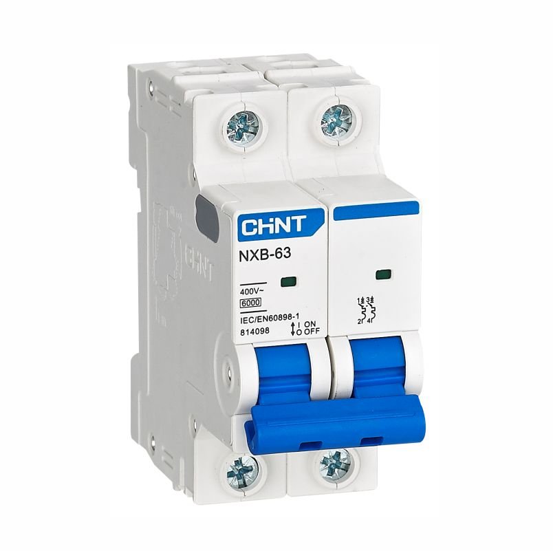 INTERR.TERMOMAGNETICO .2X10A 6KA 240V "C" DIN CHINT